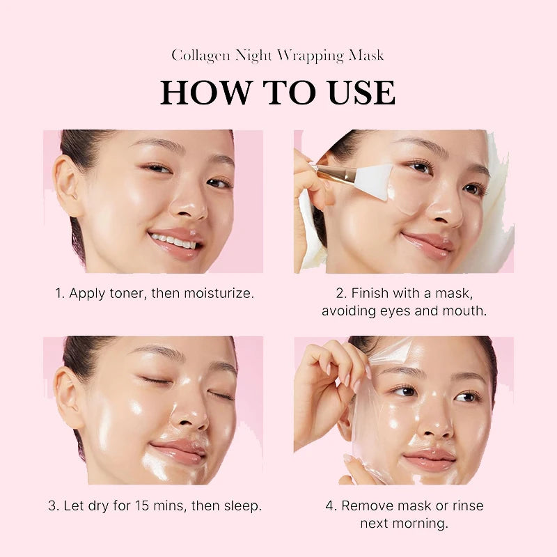 Korean Collagen Peel Masks